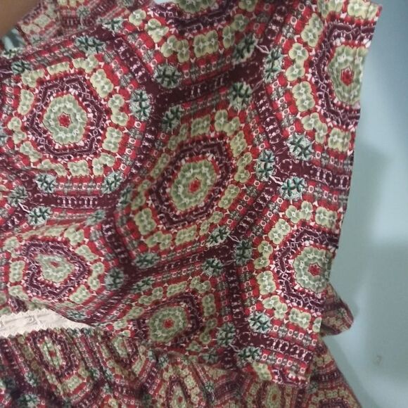 - Boho mini dress with bell sleeve - Picture 6 of 8